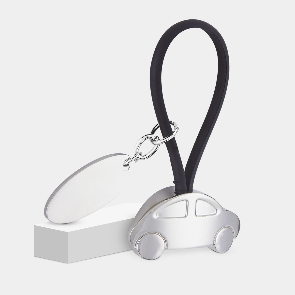 LLAVERO AUTO CON PLACA